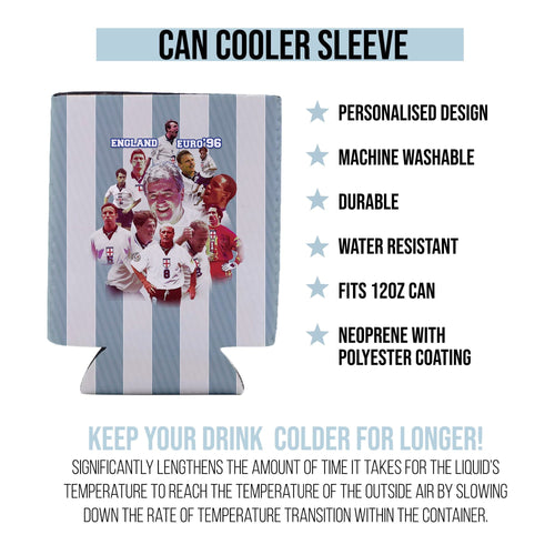 Football Art England Euro 1996 - Drink Can Cooler