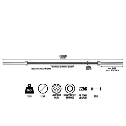 CERBERUS Squat Bar