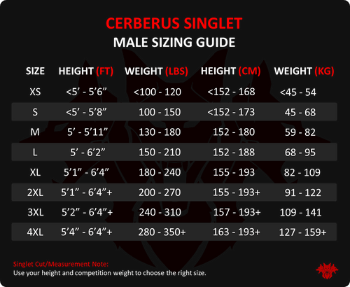 Men's Powerlifting Singlet