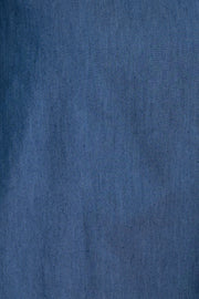 Melly Chambray Throw On Mini Dress