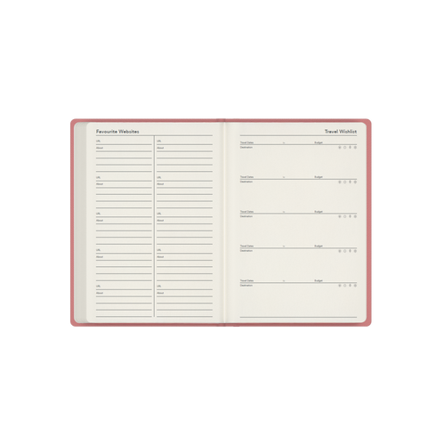 2026-2027 Mid Year Planner - 13 Month A6 Week-to-View Diary - Hard Cover - Collins Debden Legacy Range