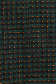 Louche Aubin Cottage Check A Line Mini Skirt Green