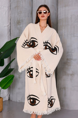 COCOA DREAMS Organic Cotton Kimono
