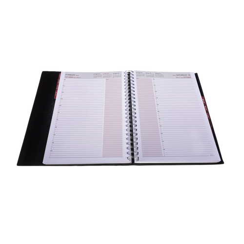 2026-2027 - Mid Year Planner - 13 Month A4 Day-to-Page Diary with Appointments - Collins Debden Leadership Diary