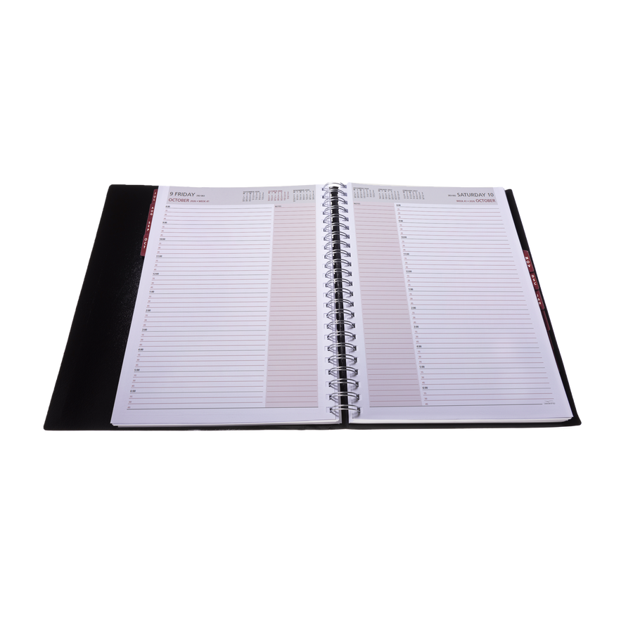 2026-2027 - Mid Year Planner - 13 Month A4 Day-to-Page Diary with Appointments - Collins Debden Leadership Diary