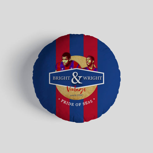 Crystal-Palace Bright Wright - Football Legends - Circle Cushion 14"