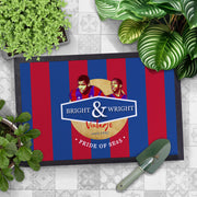 Crystal-Palace Bright Wright   - Football Legends - Door Mat -60cm X 40cm