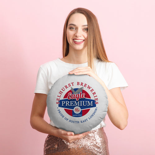 Crystal-Palace - Football Legends - Circle Cushion 14"