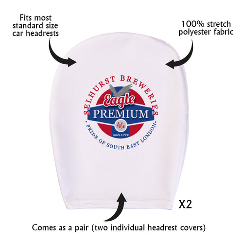 The Eagles Eagle - Football Legends - Headrest Cover