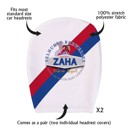 The Eagles Zaha - Football Legends - Headrest Cover