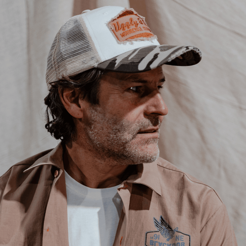 Camo Diamond Trucker Hat