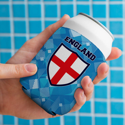 England 1990 Pattern - Drink Can Cooler