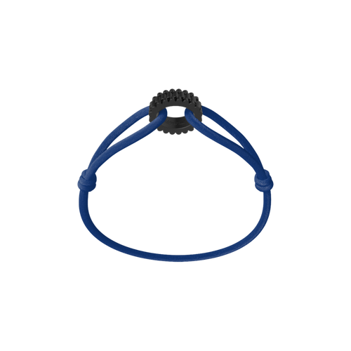 Carbon Regent Cord Bracelet