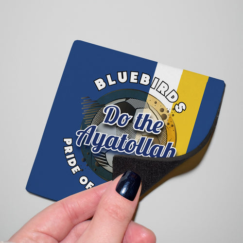 Cardiff Ayatollah - Football Coaster - Square Or Circle
