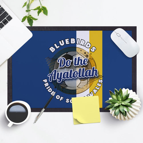 Cardiff Ayatollah - Football Legends - Door Mat -60cm X 40cm