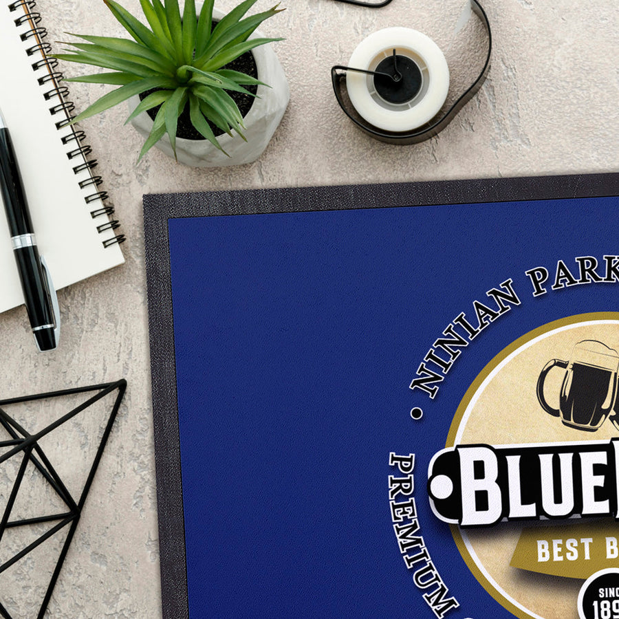 Cardiff Bluebird  - Football Legends - Door Mat -60cm X 40cm