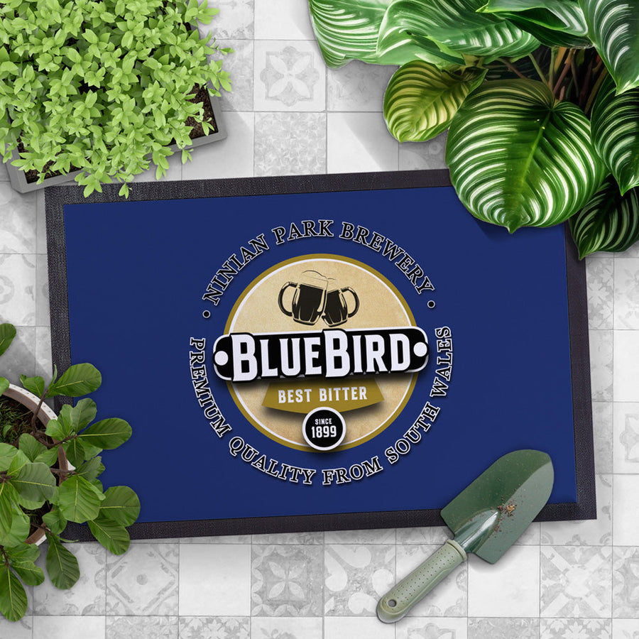 Cardiff Bluebird  - Football Legends - Door Mat -60cm X 40cm