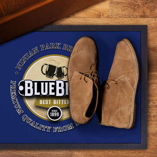 Cardiff Bluebird  - Football Legends - Door Mat -60cm X 40cm