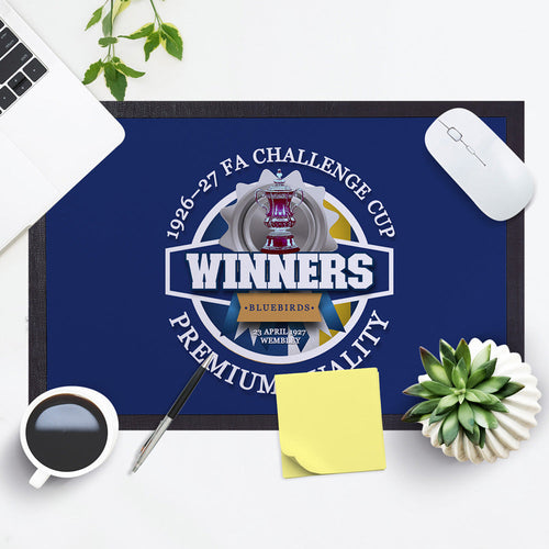Cardiff FA Cup  - Football Legends - Door Mat -60cm X 40cm