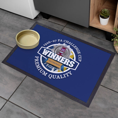 Cardiff FA Cup  - Football Legends - Door Mat -60cm X 40cm