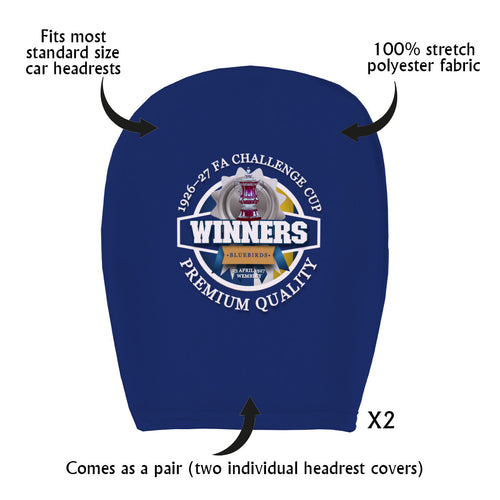 Cardiff FA Cup - Football Legends - Headrest Cover