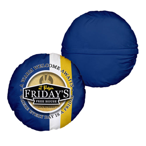 Cardiff Friday - Football Legends - Circle Cushion 14"