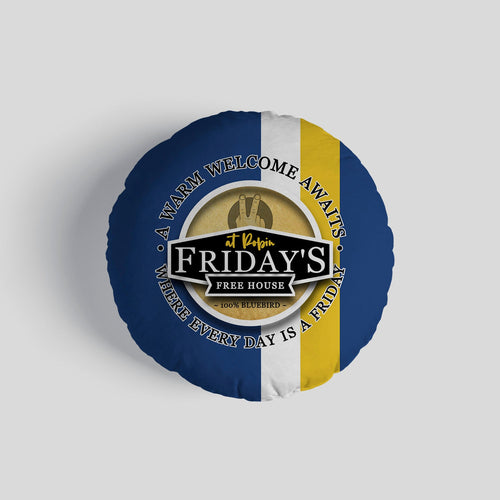 Cardiff Friday - Football Legends - Circle Cushion 14"