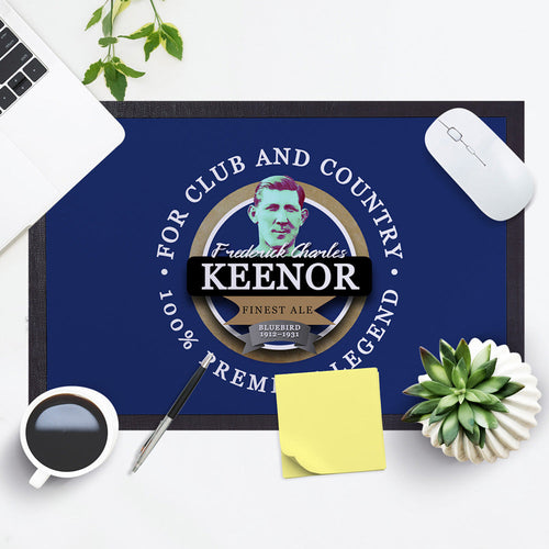 Cardiff Keenor  - Football Legends - Door Mat -60cm X 40cm