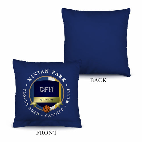 Cardiff Ninian Park - Football Legends - Cushion 10"