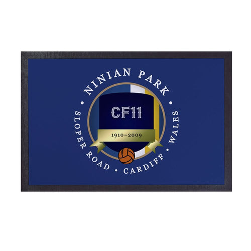 Cardiff Ninian Park  - Football Legends - Door Mat -60cm X 40cm