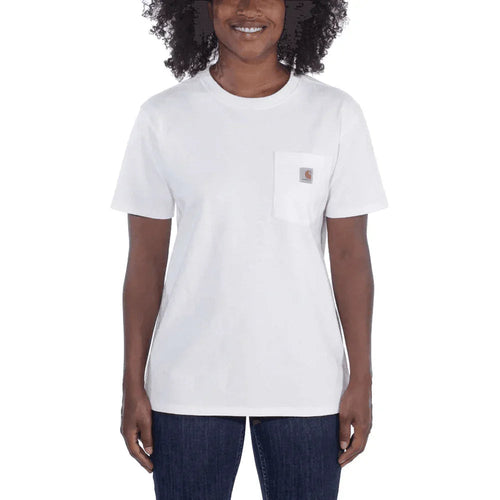 Carhartt 103067 Women's Loose Fit Heavyweight Short Sleeve K87 Pocket T-Shirt