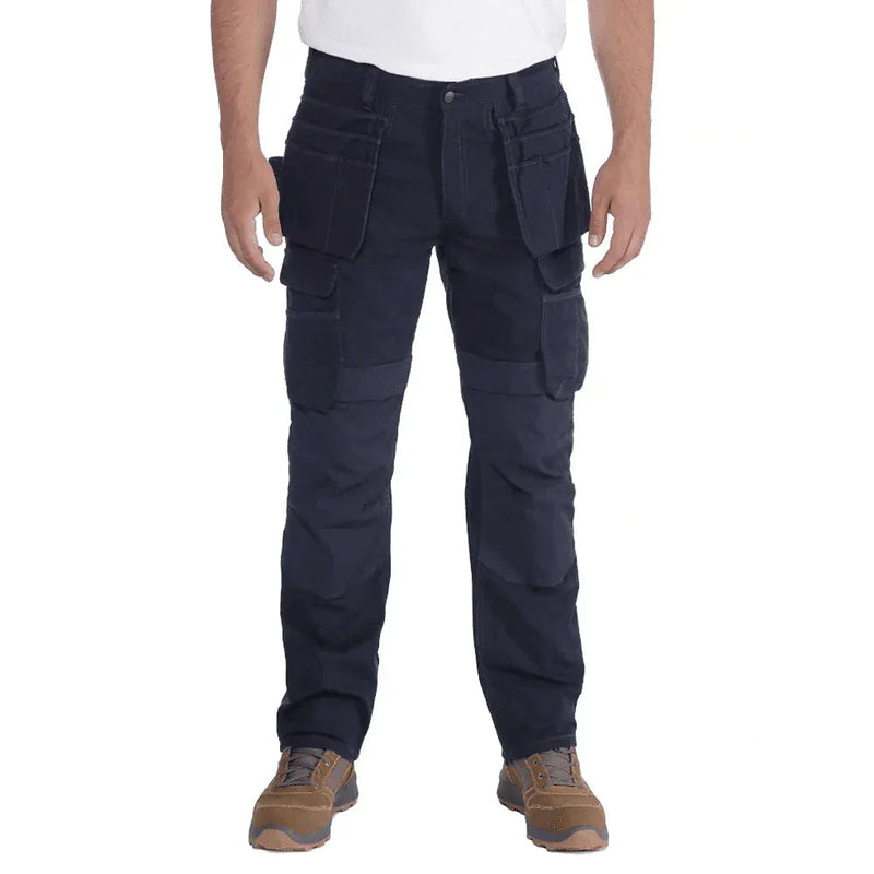 Carhartt 103337 Steel Rugged Flex Relaxed Fit Holster Pocket Work Pant Navy