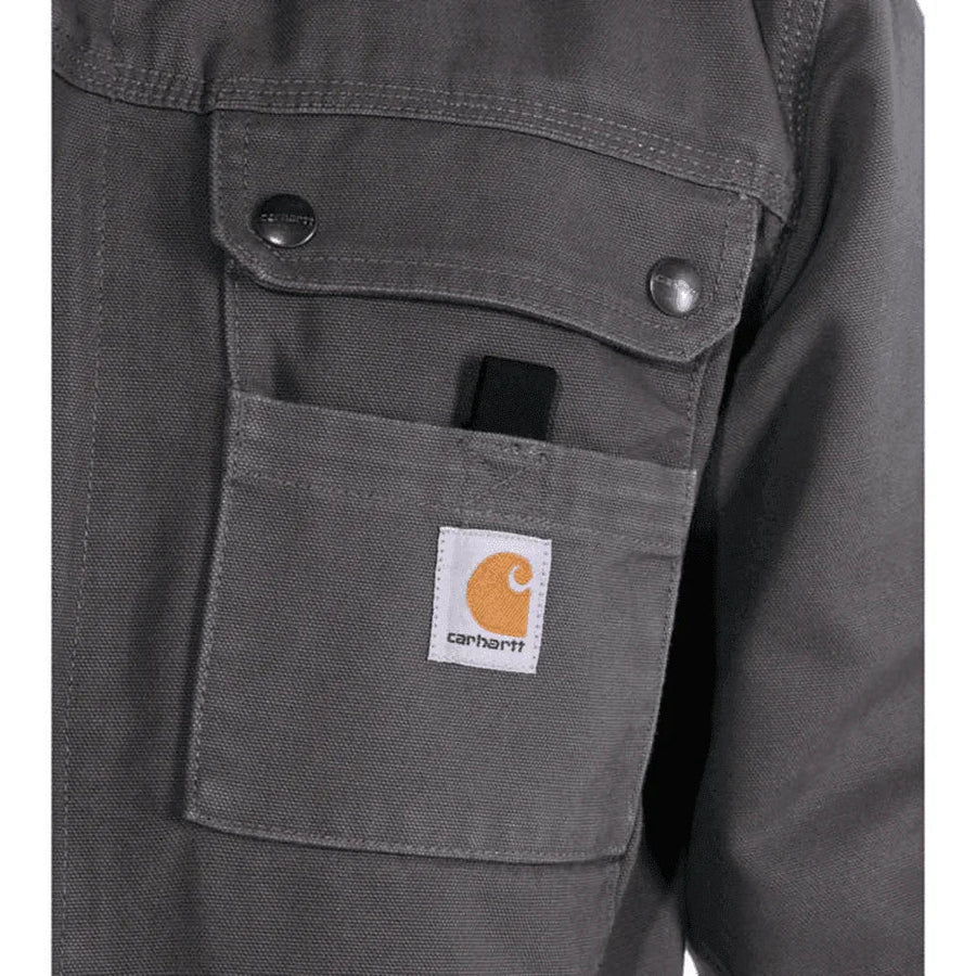 Carhartt 103826 Relaxed Fit Washed Duck Sherpa Lined Utility Jacket