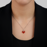 Silver Clover Necklace