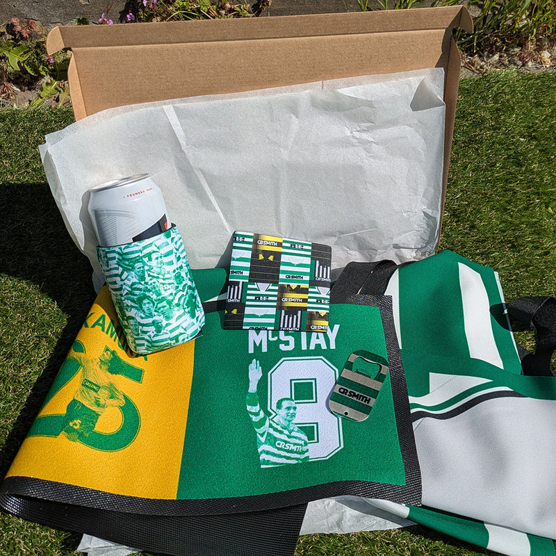 Celtic Football BBQ Box Bundle | Retro Man Cave Set