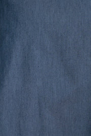 Tyler Chambray Wide Leg Trouser - Dark Grey
