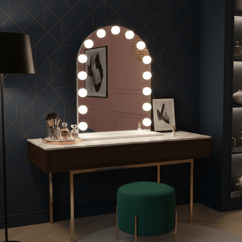 Charlize Arch Hollywood Mirror 80 x 60cm