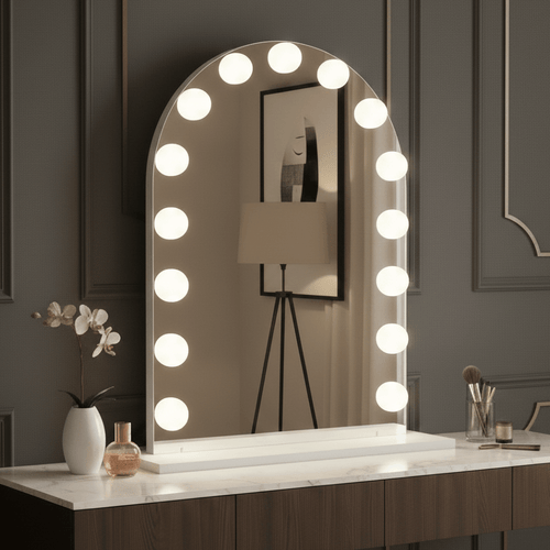 Charlize Arch Hollywood Mirror 80 x 60cm