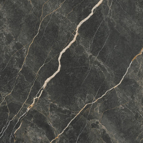 Charming Black Marble Porcelain Tile 90 x 90cm