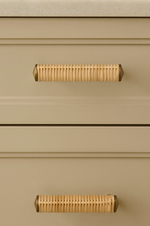 Druridge Rattan Drawer Handle