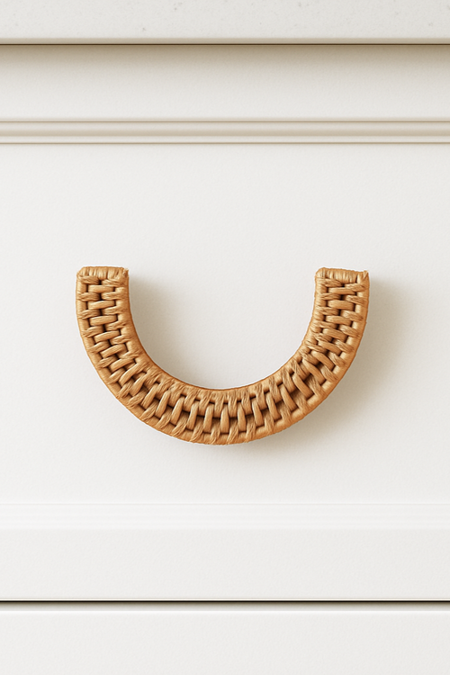 Dunstanburgh Half Moon Rattan Handle