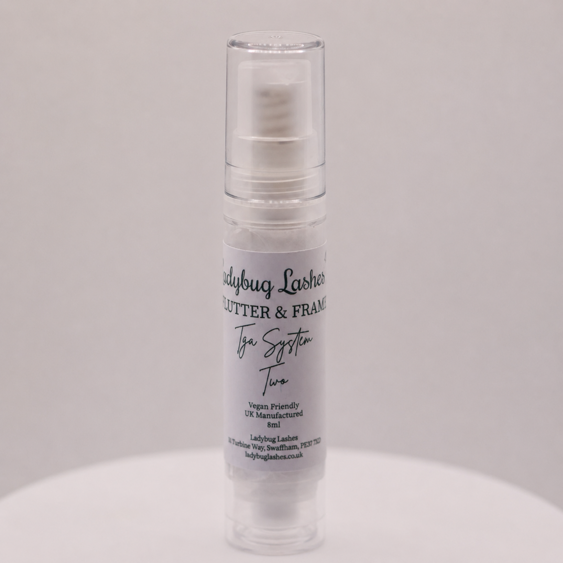 Flutter and Frame Airless Pump 8ml – Lash Lift & Brow Lami