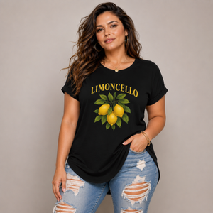 Limoncello Dipped Hem T-Shirt