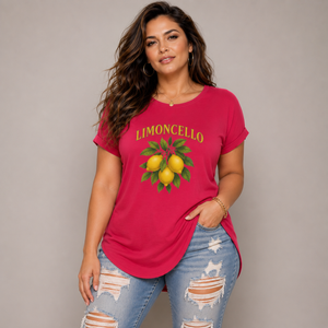 Limoncello Dipped Hem T-Shirt