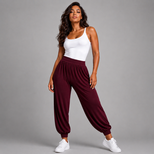 Soft Stretchy High Waist Harem Pants