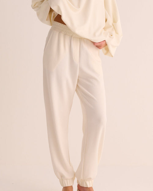 Cloud Dancer Sweatshirt and Joggers Set