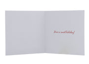 Collins Christmas Cards - 3D Snow Effect with Festive Polar Bear and Bird - 10 Pack Festive Greeting Cards