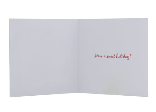 Collins Christmas Cards - 3D Snow Effect with Festive Polar Bear and Bird - 10 Pack Festive Greeting Cards