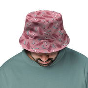 Colourful Geometric Memphis Pattern Bucket Hat