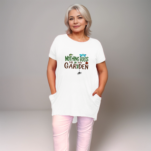 “Nothing Bugs Me” Long Pocket T-Shirt